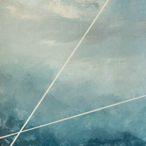 ,,The storm'', oil on cardboard 49x34, Oldham, England.