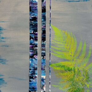 Good Lucky Plant IV,oil on cardbord 35x29,Oldham England2020