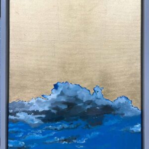 Golden sky 2,ulei pe panza,50x40cm,2026